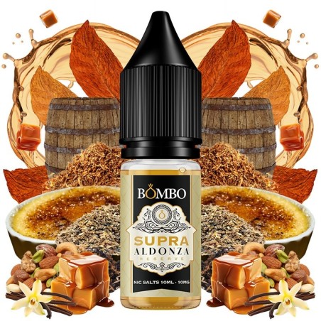 SUPRA ALDONZA RESERVE PLATINUM TOBACCOS NIC SALT 10ML 10MG BOMBO