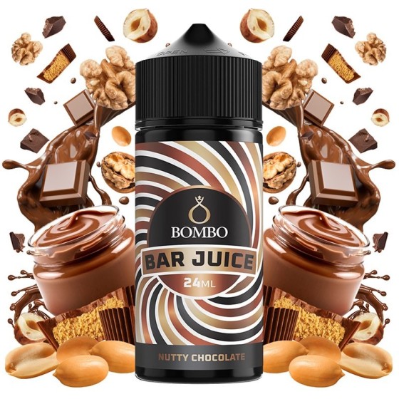 AROMA NUTTY CHOCOLATE 24ML LONGFILL BOMBO BAR JUICE