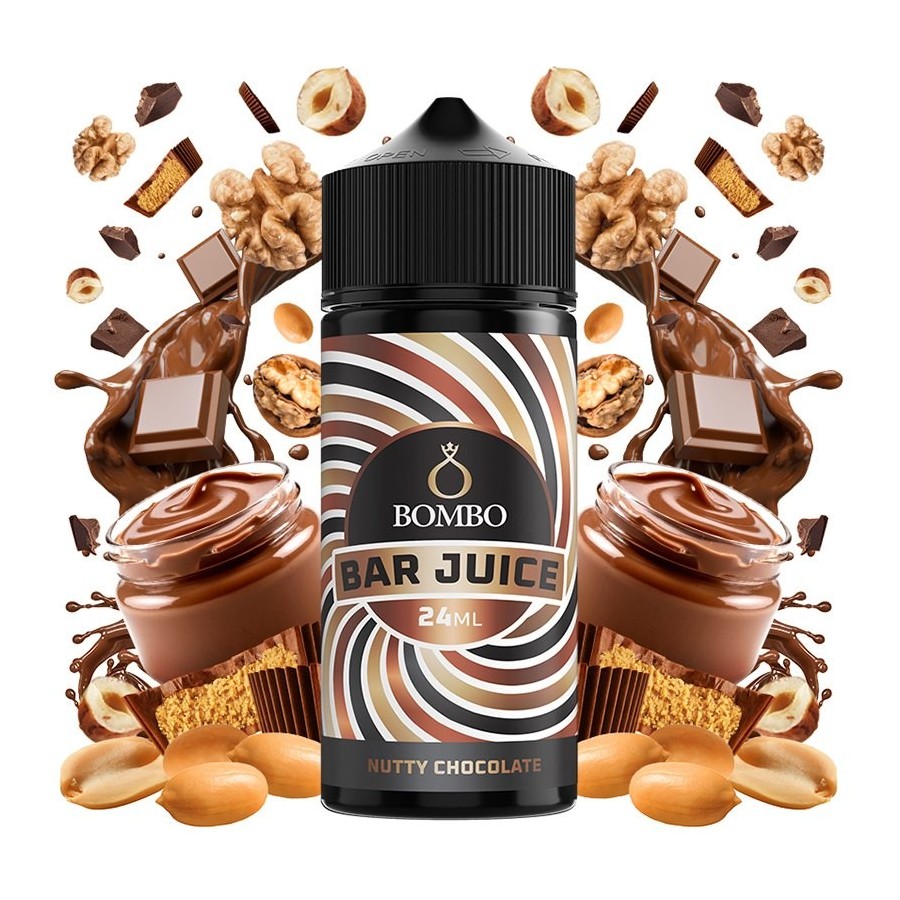 AROMA NUTTY CHOCOLATE 24ML LONGFILL BOMBO BAR JUICE
