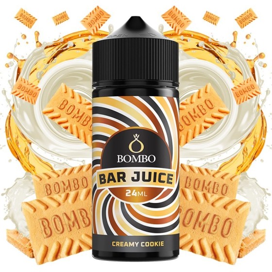 AROMA CREAMY COOKIE 24ML LONGFILLBOMBO BAR JUICE