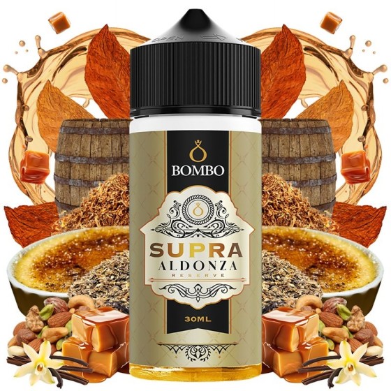 AROMA SUPRA ALDONZA RESERVE 30ML/120ML LONGFILL PLATINUM TOBACCOS BY BOMBO