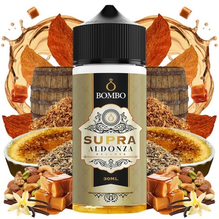 AROMA SUPRA ALDONZA RESERVE 30ML/120ML LONGFILL PLATINUM TOBACCOS BY BOMBO