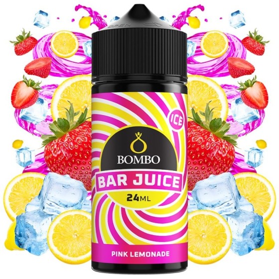 AROMA PINK LEMONADE ICE 24ML LONGFILL BOMBO BAR JUICE