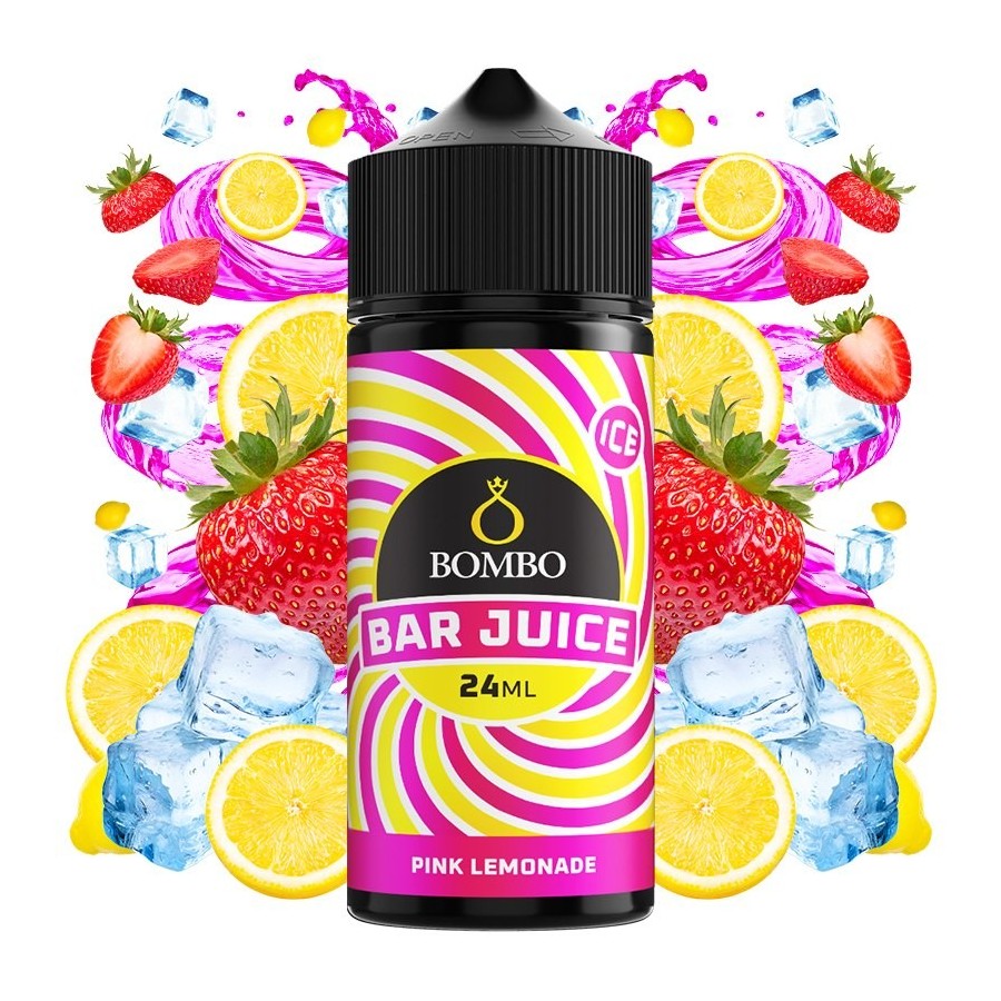 AROMA PINK LEMONADE ICE 24ML LONGFILL BOMBO BAR JUICE