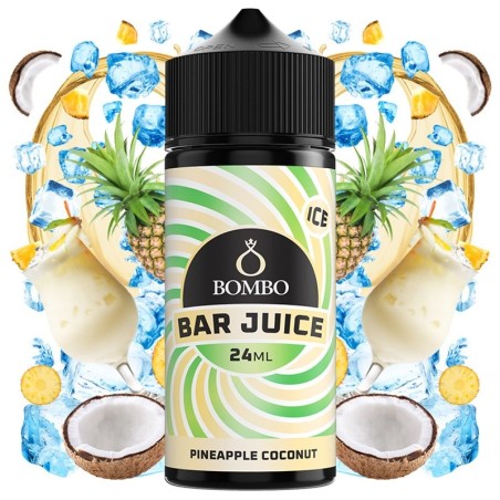 AROMA PINEAPPLE COCONUT ICE 24ML LONGFILL BOMBO BAR JUICE