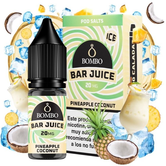 PINEAPPLE COCONUT NIC SALT 10ML 20MG BAR JUICE BOMBO