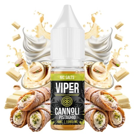 CANNOLI PISTACHIO 10MG NIC SALTS VIPER
