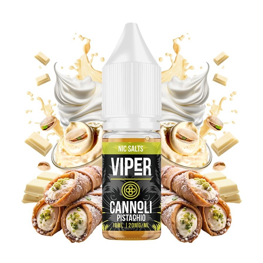 CANNOLI PISTACHIO 20MG NIC SALTS VIPER