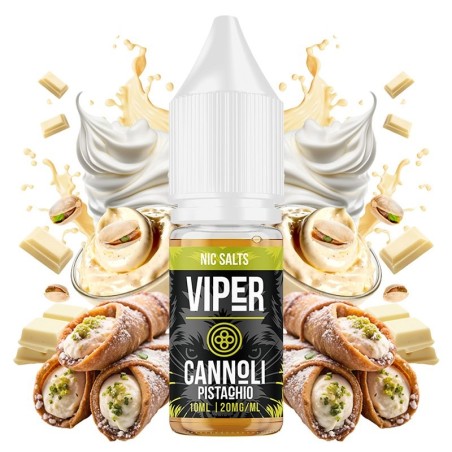 CANNOLI PISTACHIO 20MG NIC SALTS VIPER