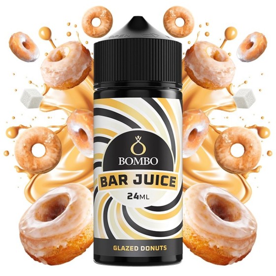 AROMA GLAZED DONUTS 24ML LONGFILL BOMBO BAR JUICE