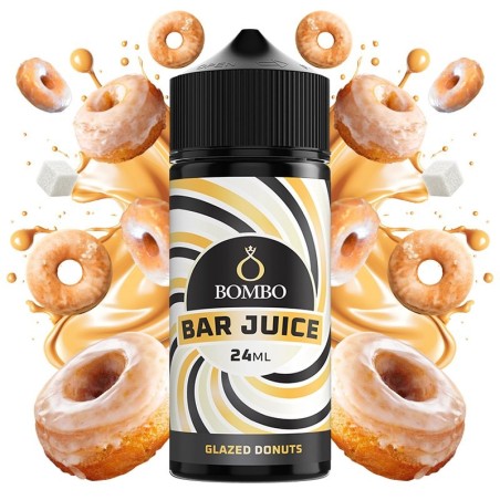AROMA GLAZED DONUTS 24ML LONGFILL BOMBO BAR JUICE