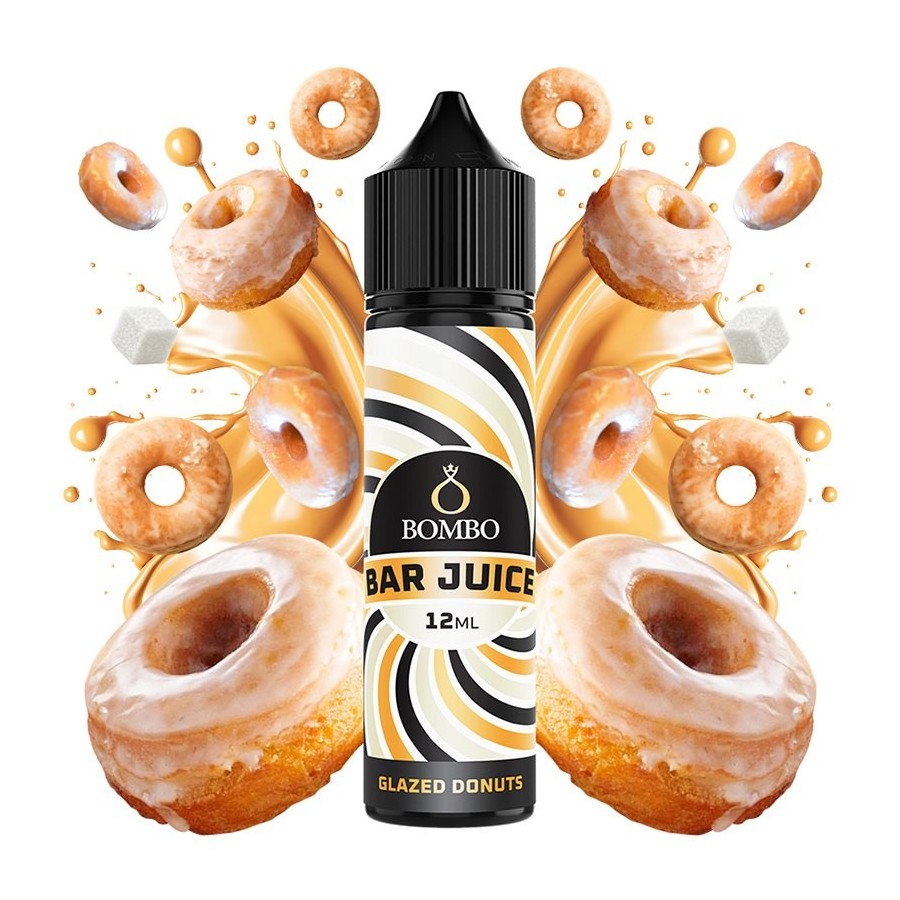 AROMA GLAZED DONUTS 12ML LONGFILL BOMBO BAR JUICE
