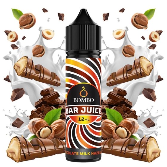 AROMA CHOCOLATE MILK HAZELNUT 12ML LONGFILL BOMBO BAR JUICE