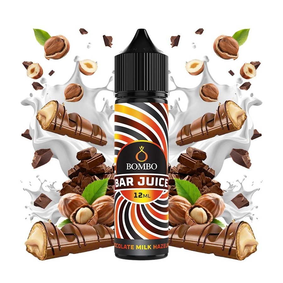 AROMA CHOCOLATE MILK HAZELNUT 12ML LONGFILL BOMBO BAR JUICE