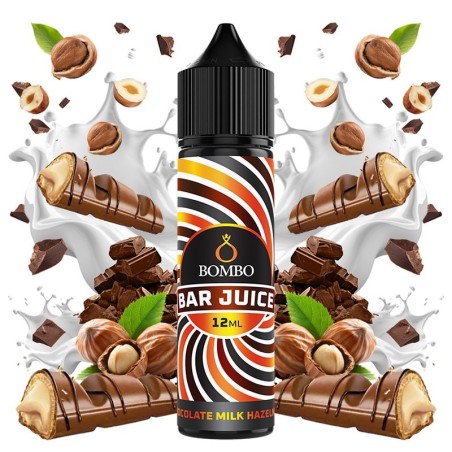 AROMA CHOCOLATE MILK HAZELNUT 12ML LONGFILL BOMBO BAR JUICE