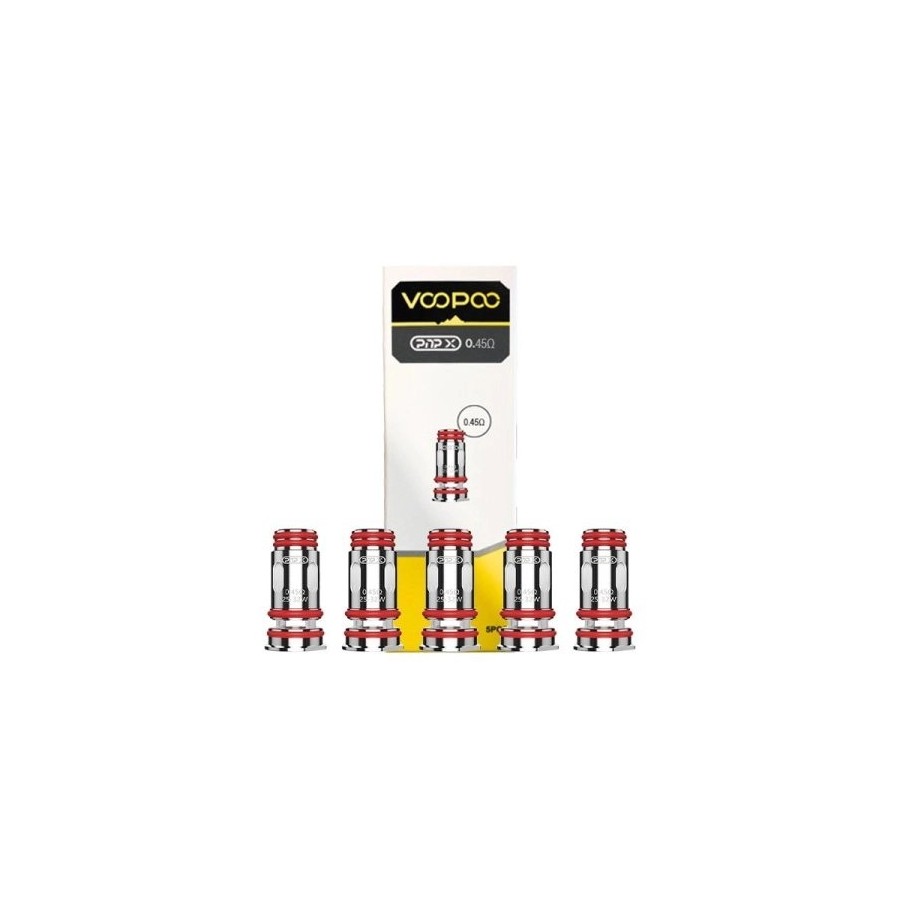 CAJA RESISTENCIAS PNP X 0.45 OHM 5 UDS VOOPOO
