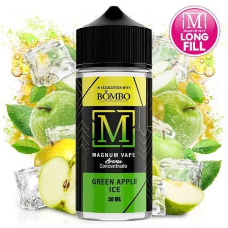 AROMA GREEN APPLE ICE 30ML/120ML LONGFILL MAGNUM VAPE