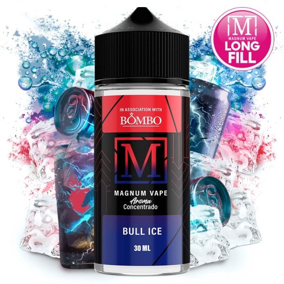 AROMA BULL ICE 30ML/120ML LONGFILL MAGNUM VAPE
