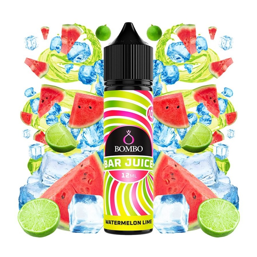 WATERMELON LIME ICE 12ML AROMA LONGFILL BAR JUICE BOMBO