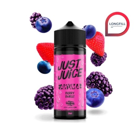 AROMA BERRY BURST 24ML/120ML LONGFILL JUST JUICE