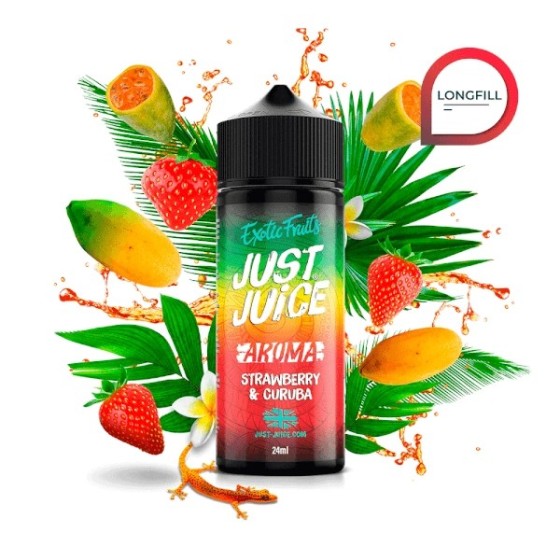 AROMA STRAWBERRY CURUBA 24ML/120ML LONGFILL JUST JUICE