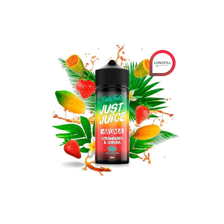 AROMA STRAWBERRY CURUBA 24ML/120ML LONGFILL JUST JUICE