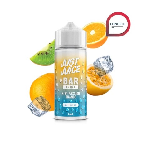 AROMA BAR KIWI PASSION ORANGE 24ML/120ML LONGFILL JUST JUICE