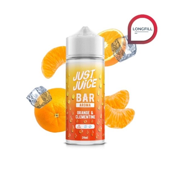 AROMA BAR ORANGE CLEMENTINE 24ML/120ML LONGFILL JUST JUICE
