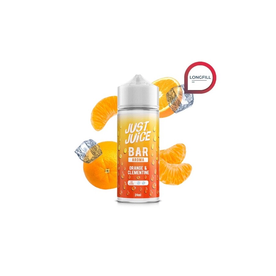 AROMA BAR ORANGE CLEMENTINE 24ML/120ML LONGFILL JUST JUICE