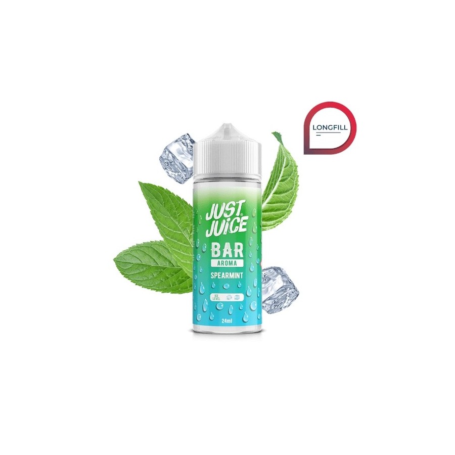 AROMA BAR SPEARMINT 24ML/120ML LONGFILL JUST JUICE