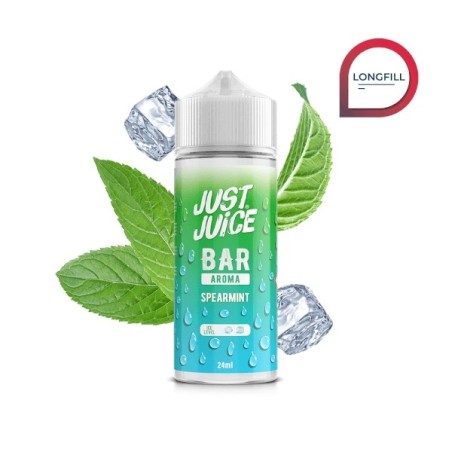 AROMA BAR SPEARMINT 24ML/120ML LONGFILL JUST JUICE