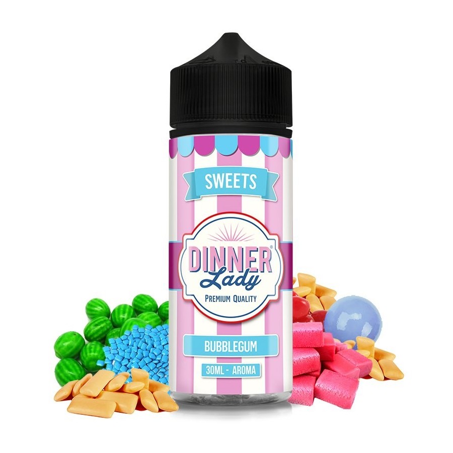 AROMA BUBBLEGUM 30ML LONGFILL DINNER LADY