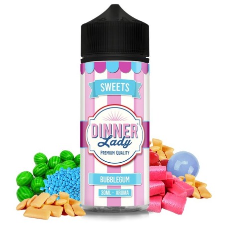 AROMA BUBBLEGUM 30ML LONGFILL DINNER LADY