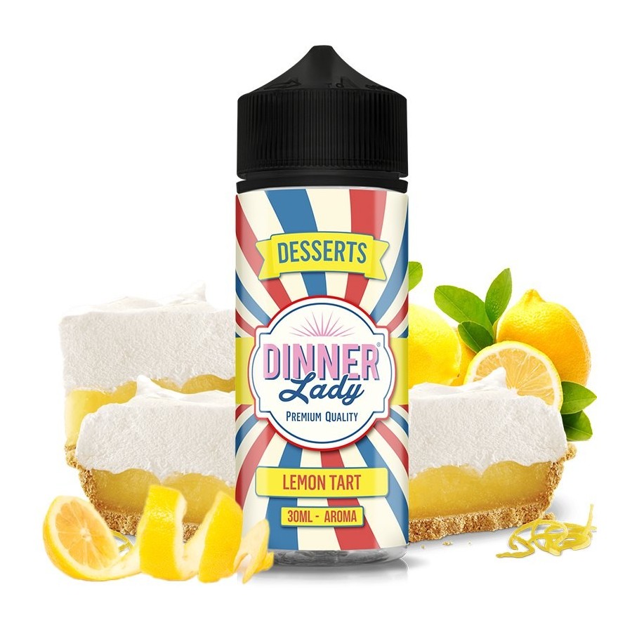 AROMA LEMON TART 30ML LONGFILL DINNER LADY