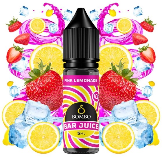 AROMA PINK LEMONADE ICE 5ML LONGFILL BOMBO BAR JUICE