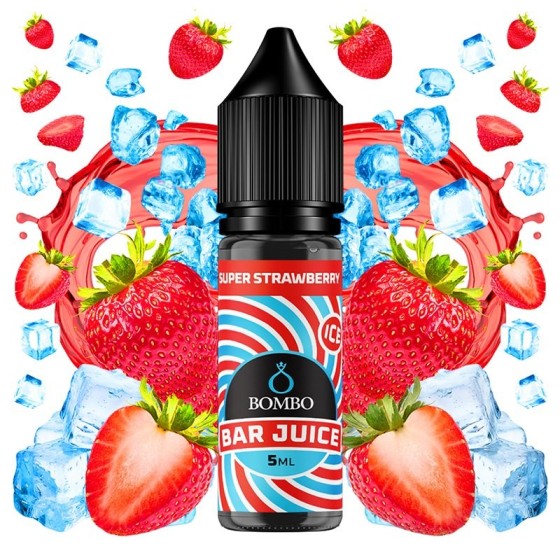 AROMA SUPER STRAWBERRY ICE 5ML LONGFILL BOMBO BAR JUICE