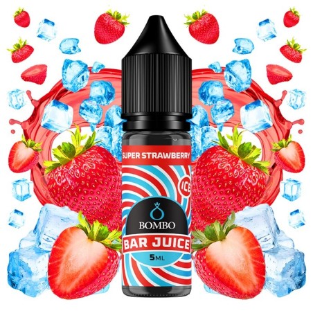 AROMA SUPER STRAWBERRY ICE 5ML LONGFILL BOMBO BAR JUICE