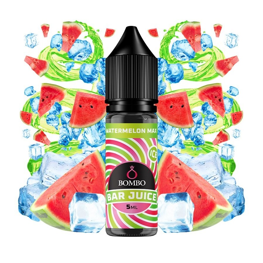 AROMA WATERMELON MAX ICE 5ML LONGFILL BOMBO BAR JUICE