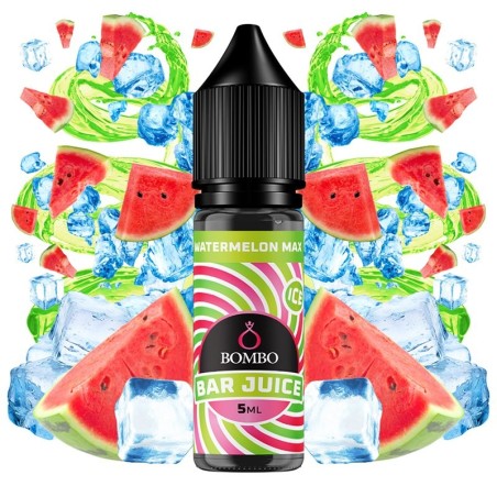 AROMA WATERMELON MAX ICE 5ML LONGFILL BOMBO BAR JUICE
