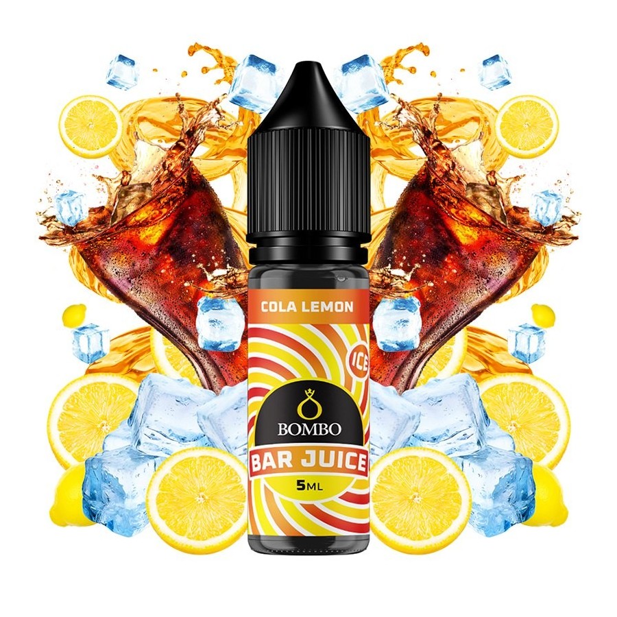 AROMA COLA LEMON ICE 5ML LONGFILL BOMBO BAR JUICE