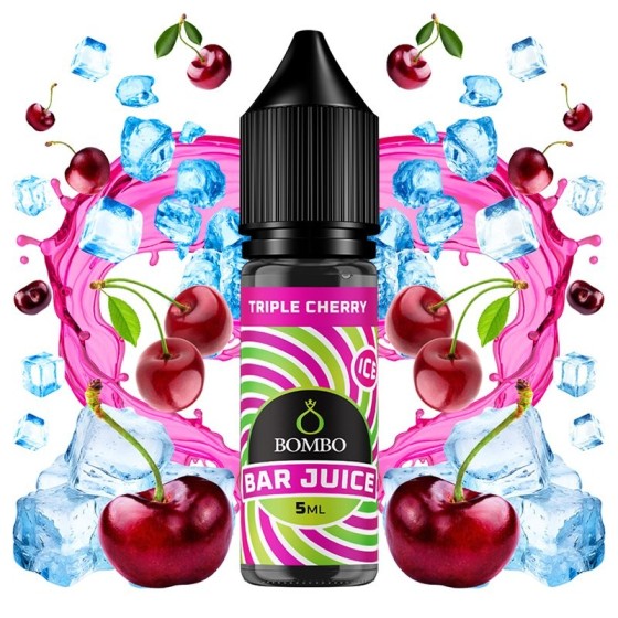 AROMA TRIPLE CHERRY ICE 5ML LONGFILL BOMBO BAR JUICE