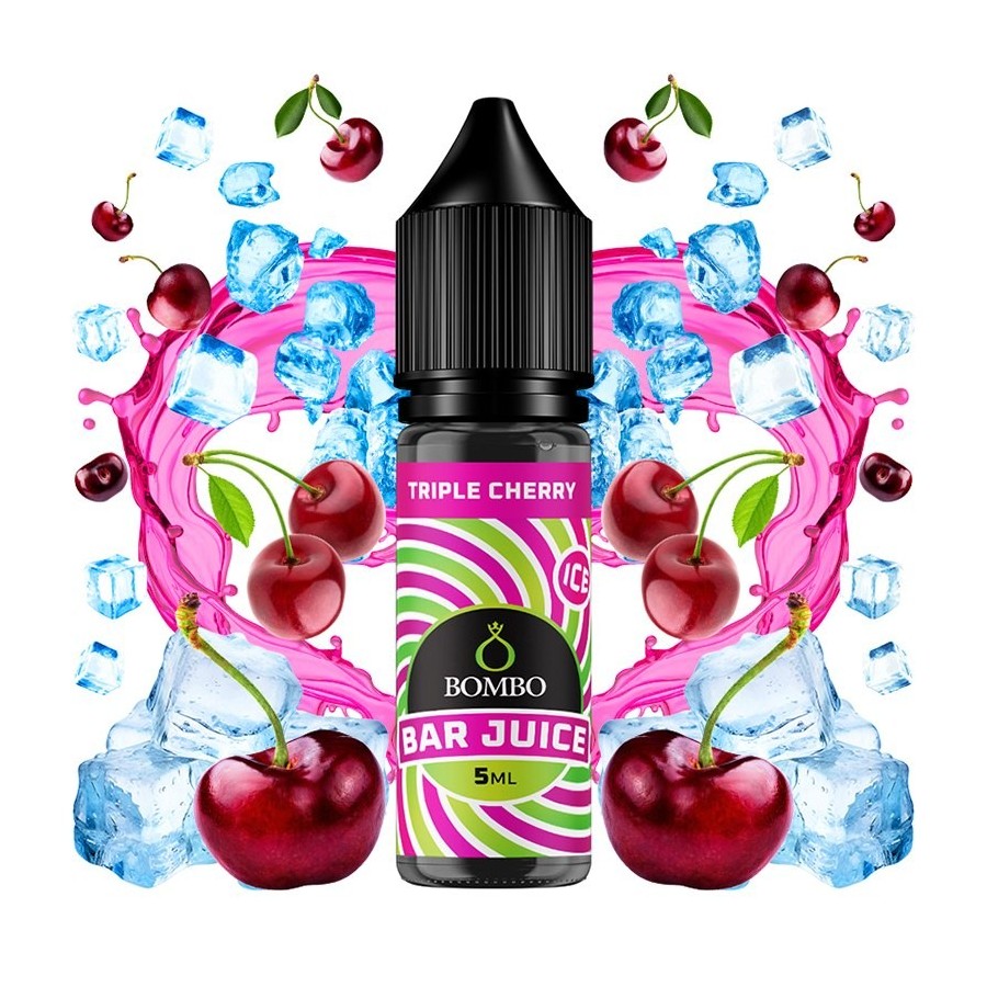 AROMA TRIPLE CHERRY ICE 5ML LONGFILL BOMBO BAR JUICE