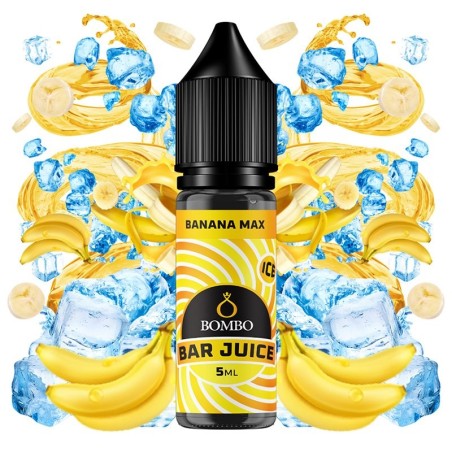 AROMA BANANA MAX ICE 5ML LONGFILL BOMBO BAR JUICE