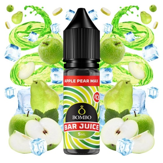 AROMA APPLE PEAR MAX ICE 5ML LONGFILL BOMBO BAR JUICE