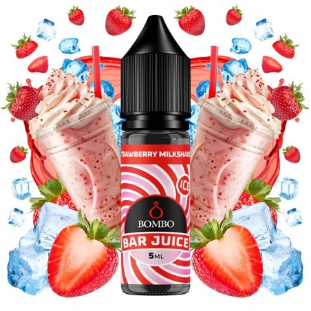 AROMA STRAWBERRY MILKSHAKE ICE 5ML LONGFILL BOMBO BAR JUICE