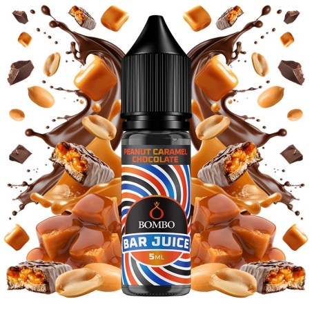 AROMA PEANUT CARAMEL CHOCOLATE 5ML LONGFILL BOMBO BAR JUICE