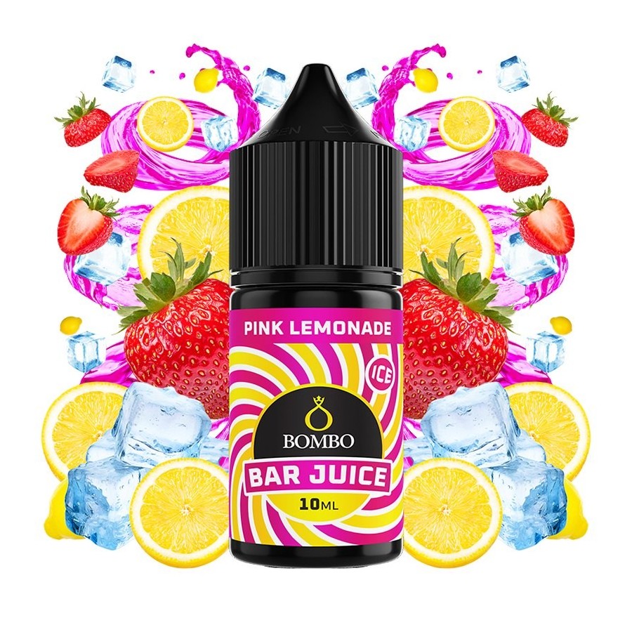 AROMA PINK LEMONADE ICE 10ML LONGFILL BOMBO BAR JUICE