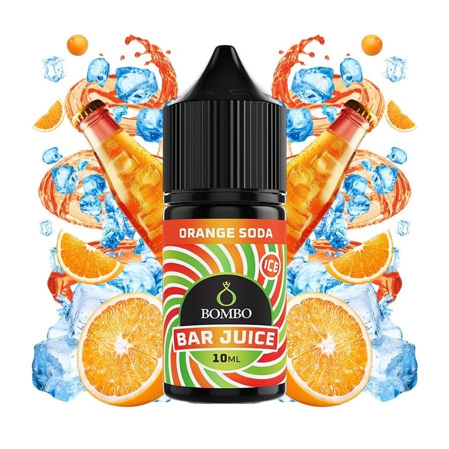 AROMA ORANGE SODA ICE 10ML LONGFILL BOMBO BAR JUICE