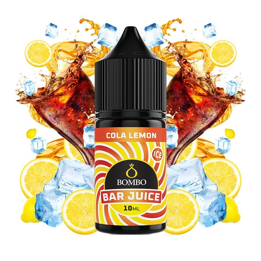 AROMA COLA LEMON ICE 10ML LONGFILL BOMBO BAR JUICE