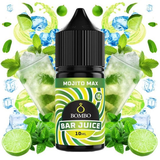 AROMA MOJITO MAX ICE 10ML LONGFILL BOMBO BAR JUICE
